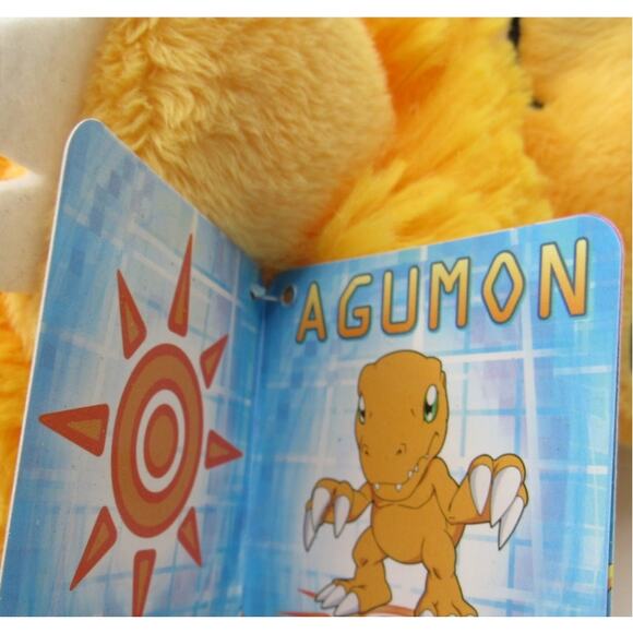 NEW w/ Tags Agumon Digimon Squishable Plush Stuffed Animal Limited Edition 2018 - Picture 8 of 12